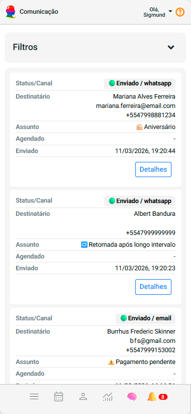 Painel Comunicação