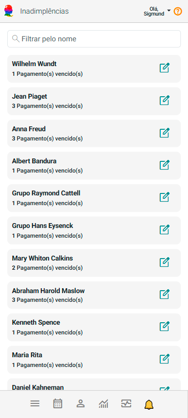Painel Inadimplências
