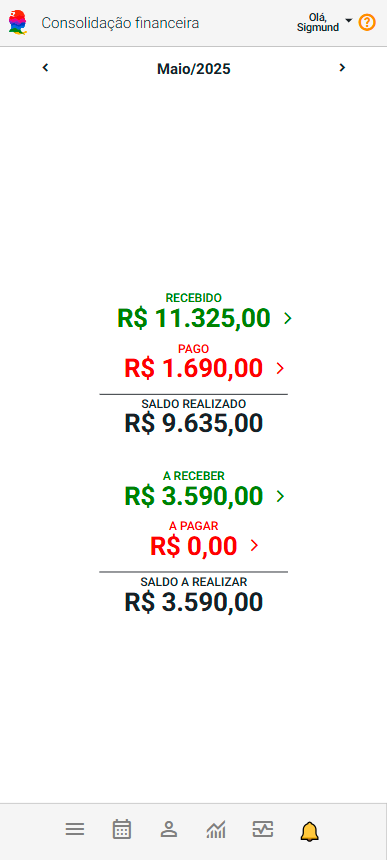 Consolidação Financeira