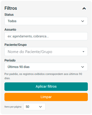Filtros Comunicação