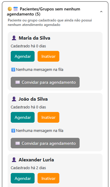 Situações de Atendimento