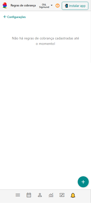 Painel Configurações