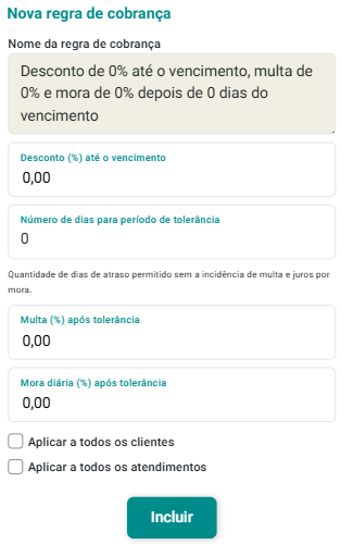 Painel Configurações