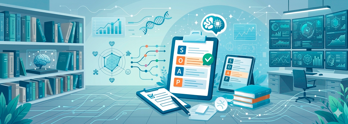 SOAP na Psicologia: como estruturar registros clínicos com método, clareza e raciocínio clínico