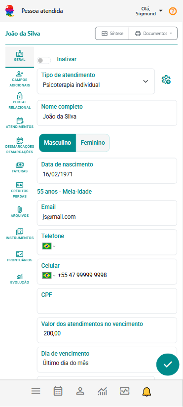 Painel Pessoas Atendidas