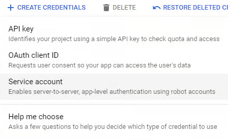 Painel Configurações