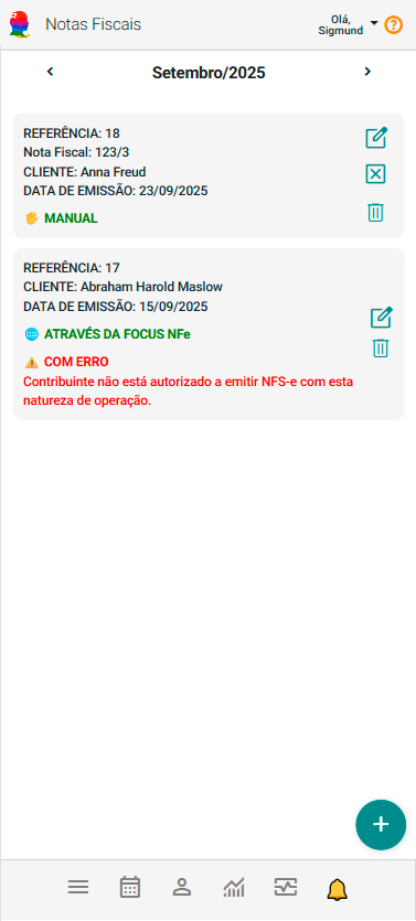 Notas Fiscais