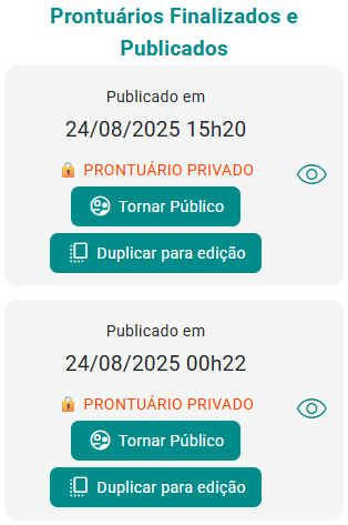Prontuário