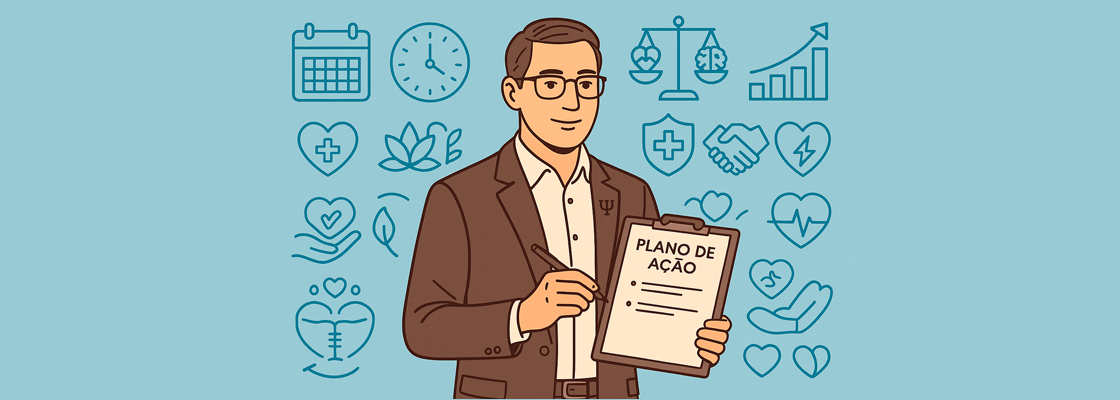 Carga de atendimentos na psicologia