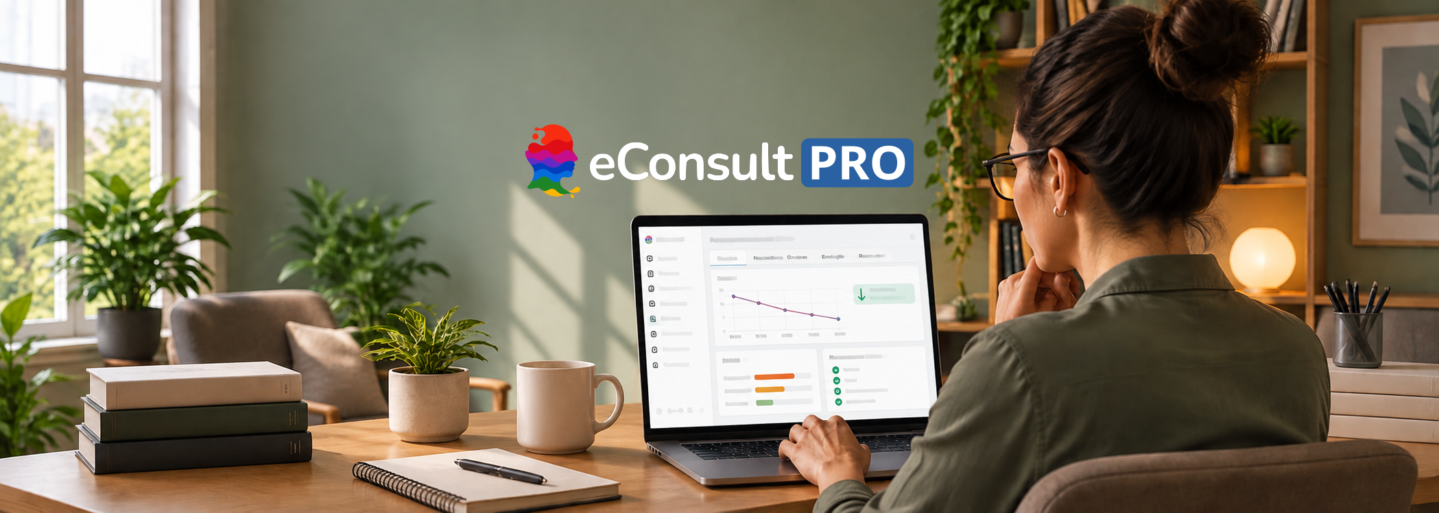 eConsult PRO, sistema para psicólogos com escalas, instrumentos, prontuário e acompanhamento clínico